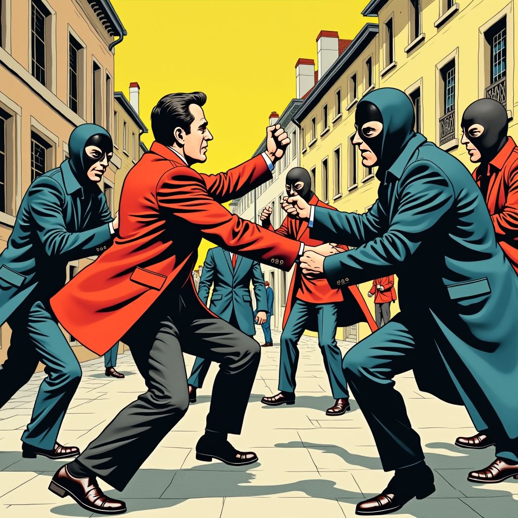 Zeven mannen aangeklaagd voor moord na fatale mishandeling rechtse activist in Lyon