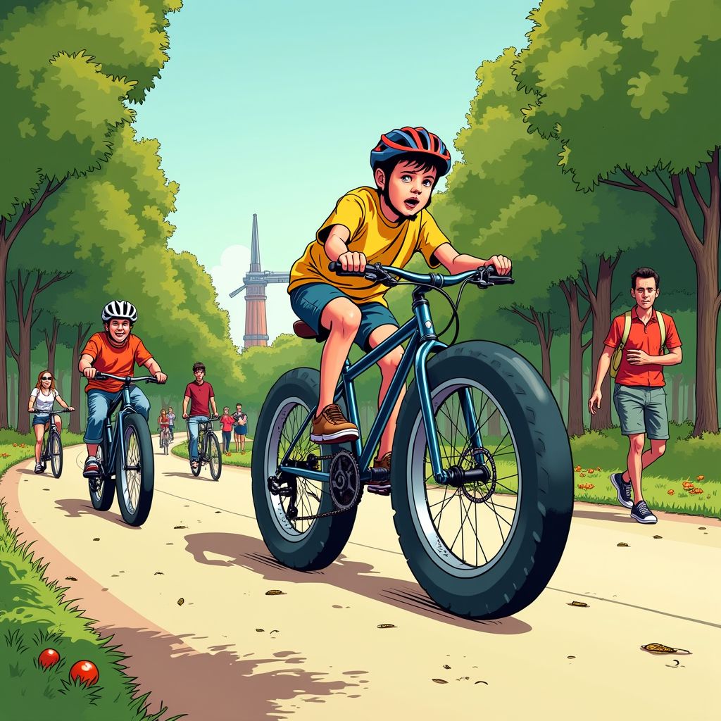 Amsterdam verbiedt zware elektrische fatbikes in het Vondelpark na alarmerend aantal ongevallen