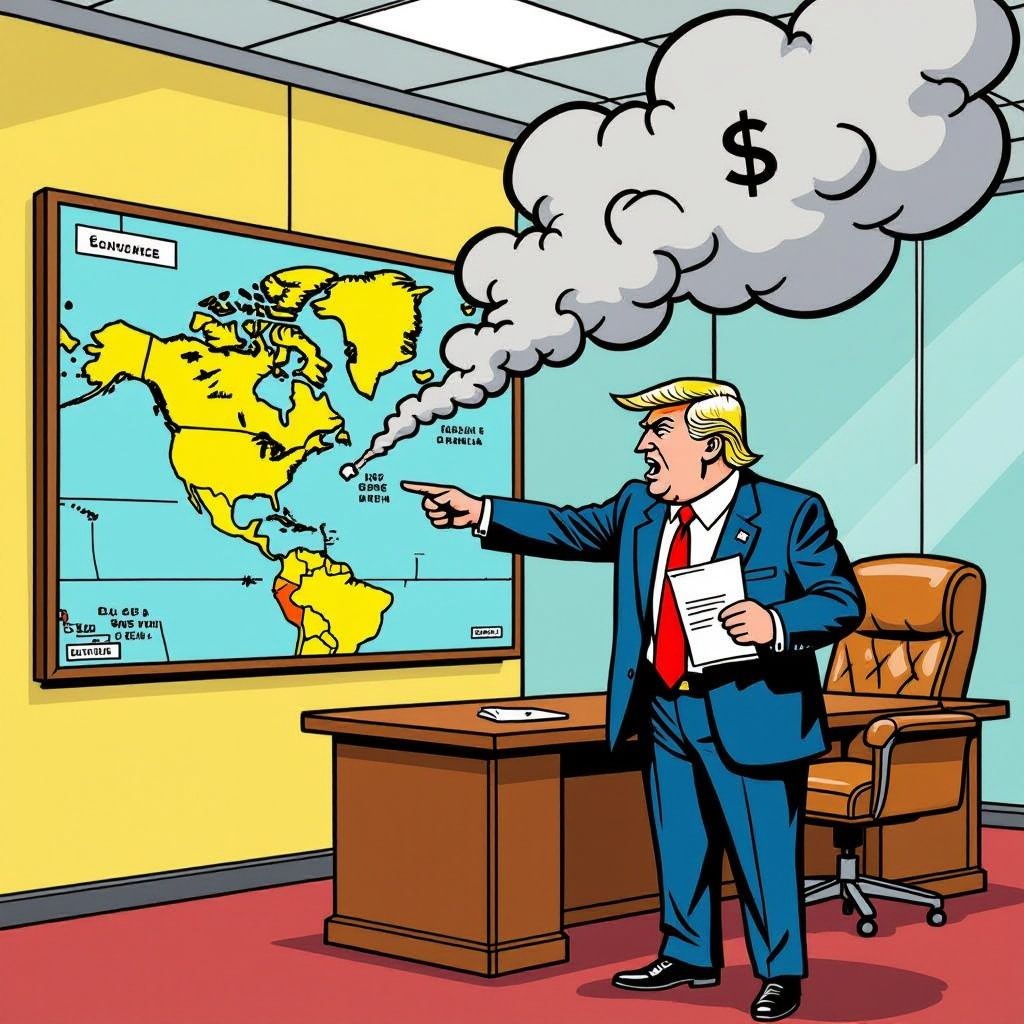 Trump wil extra importtarieven voor Canada vanwege overwaaiende rook van bosbranden.