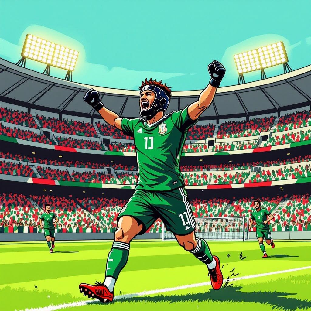Raúl Jiménez trotseerde de dood en scoorde op het WK voor 80.000 fans in eigen land