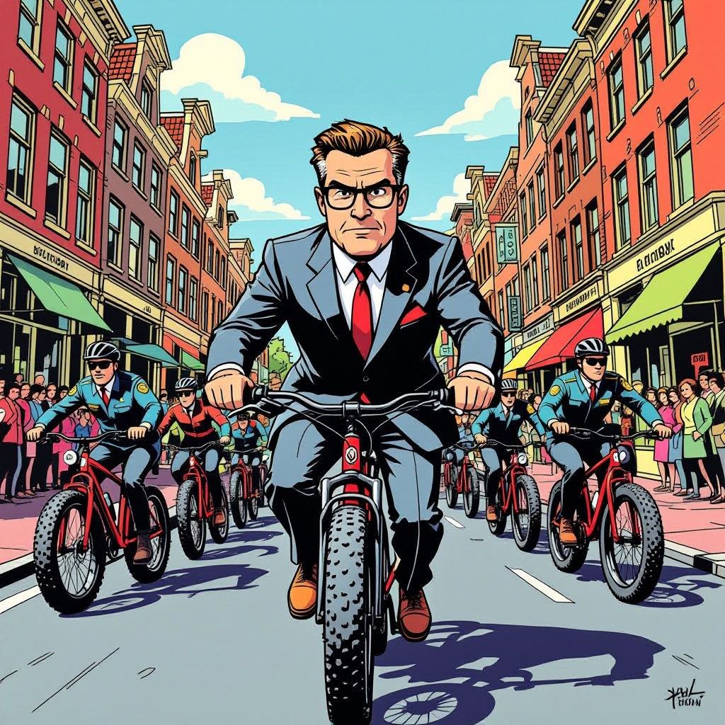 Karremans kondigt nieuwe fatbike-jacht aan: 'Geniet er nog maar even van'