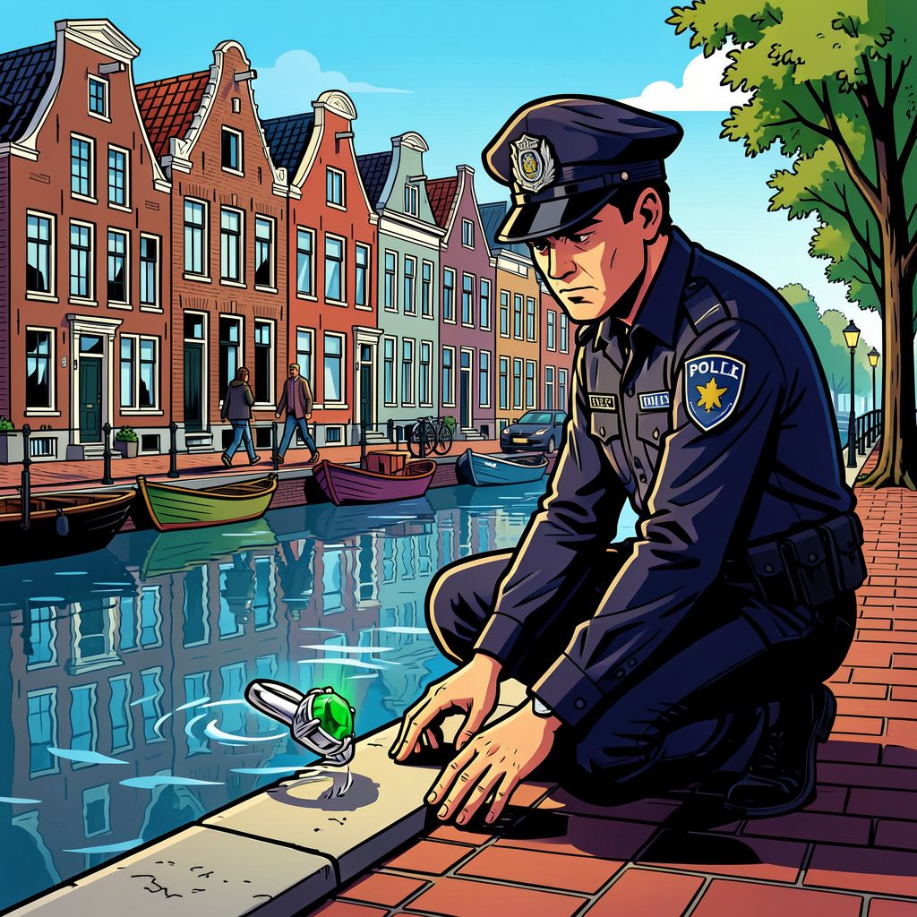 Wie is de blonde vrouw die donderdagochtend dood uit het Delfts water werd gehaald?