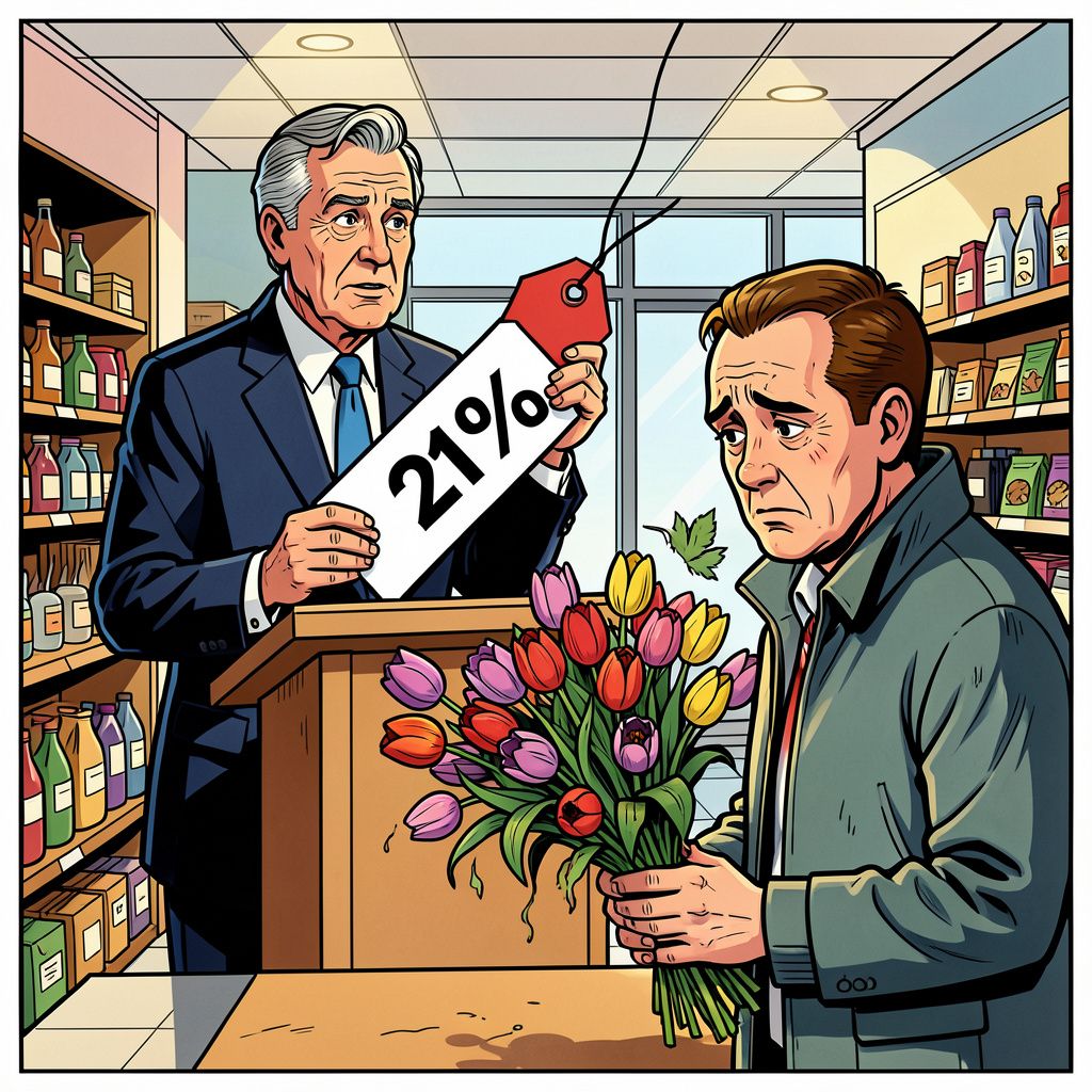 Het kabinet maakt uw wekelijkse bos bloemen vanaf 2028 een heel stuk duurder.
