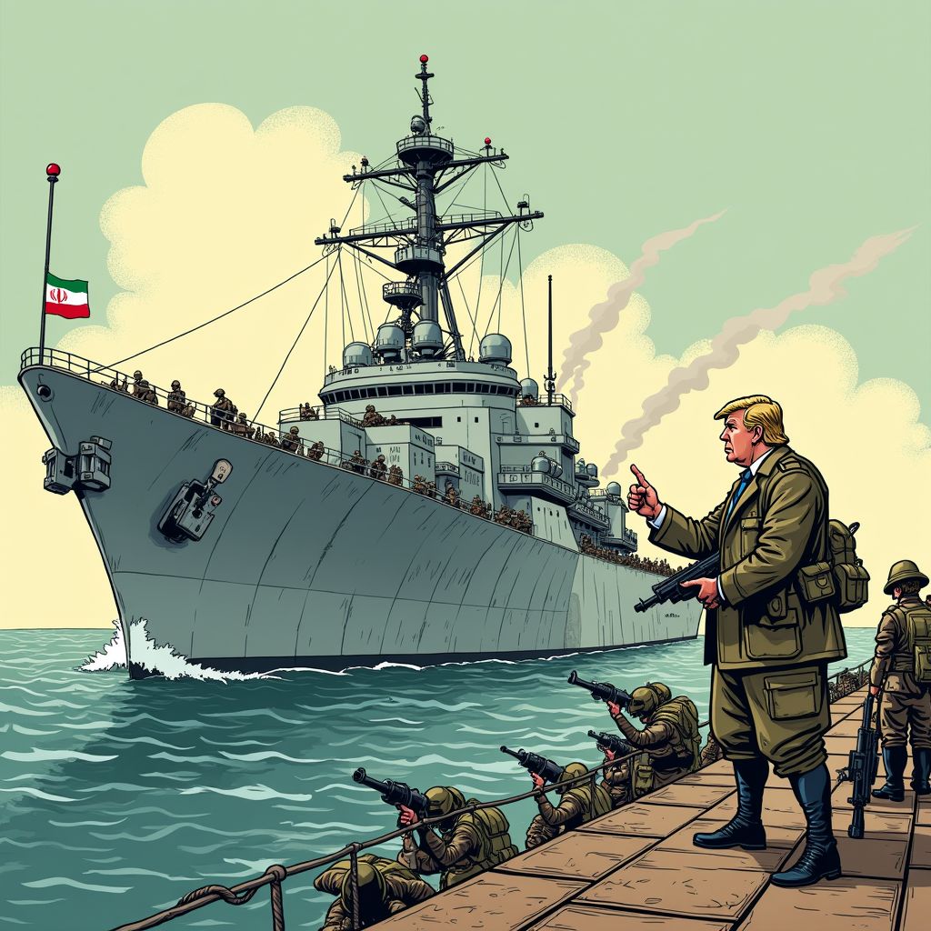 Trump stuurt 'massieve armada' naar Iran terwijl Revolutionaire Garde 'vinger aan de trekker' houdt