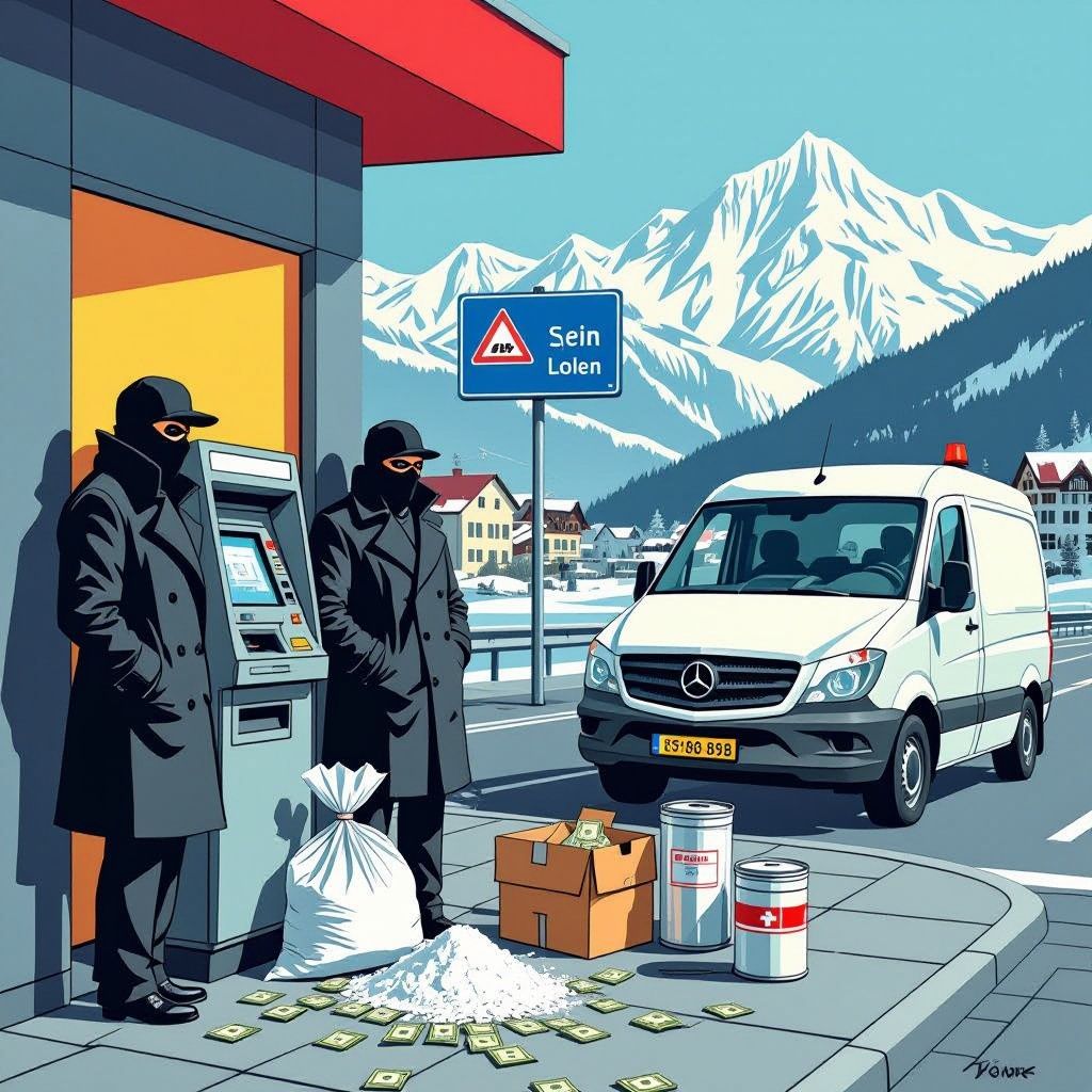 Nederlandse criminelen sloegen toe met aluminiumpoeder en explosieven in buurlanden