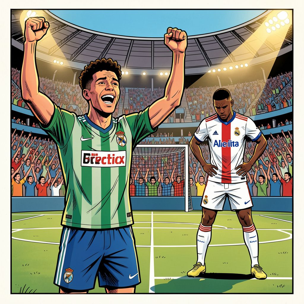 Een oude bekende uit de eredivisie bezorgt het grote Real Madrid een ijskoude douche.