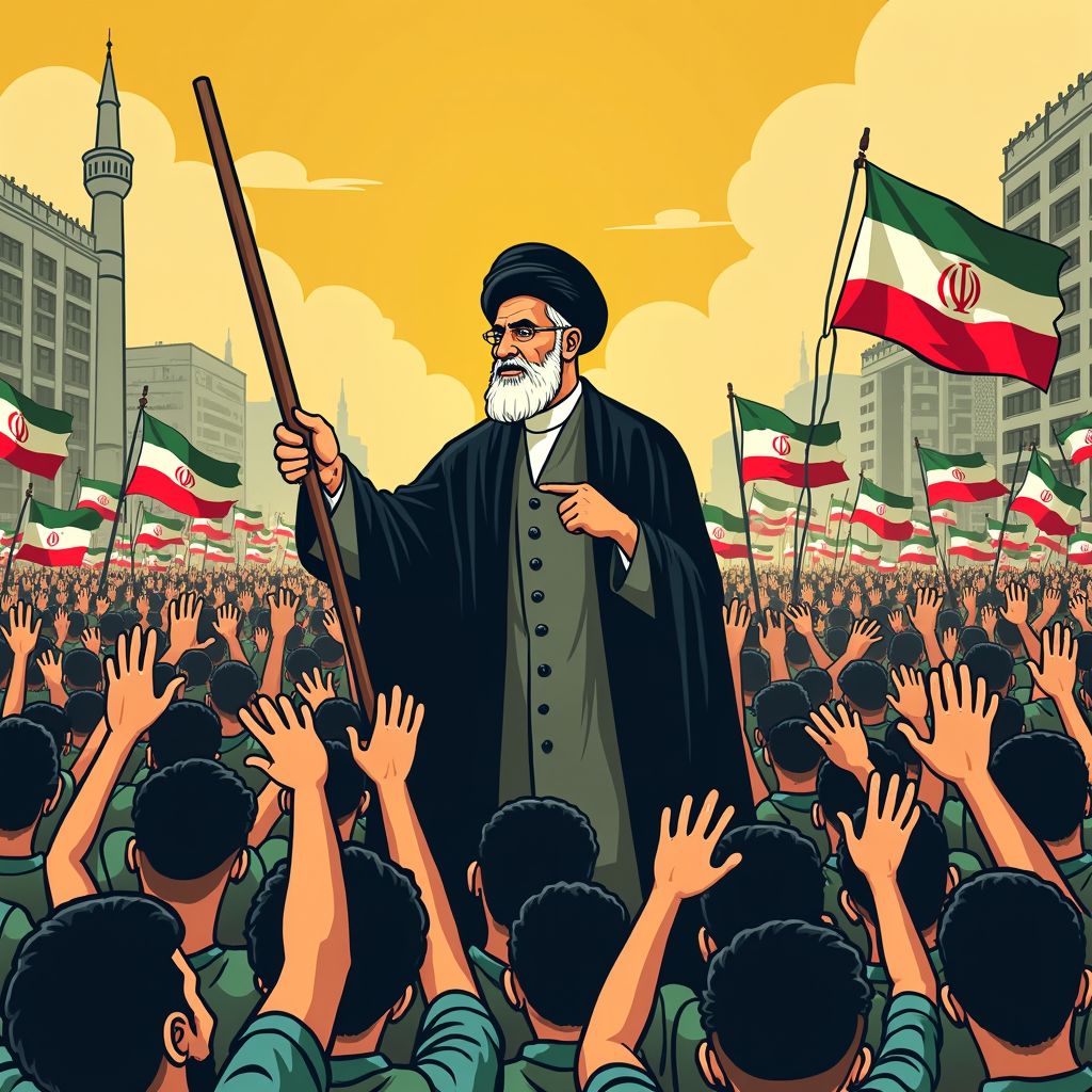 Iran staat op het punt van instorten terwijl Khamenei vluchtplannen overweegt