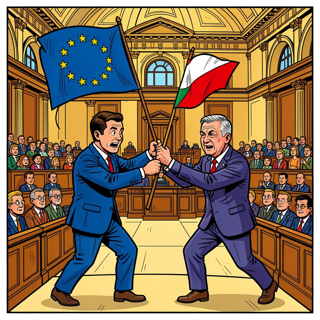 Peter Magyar verslaat Orbán na zestien jaar en belooft Hongarije terug naar Europa te brengen