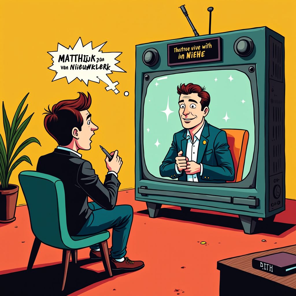 Matthijs van Nieuwkerk verschijnt onverwacht op televisie en bekent: 'Ik ben doodgelukkig zonder camera's'