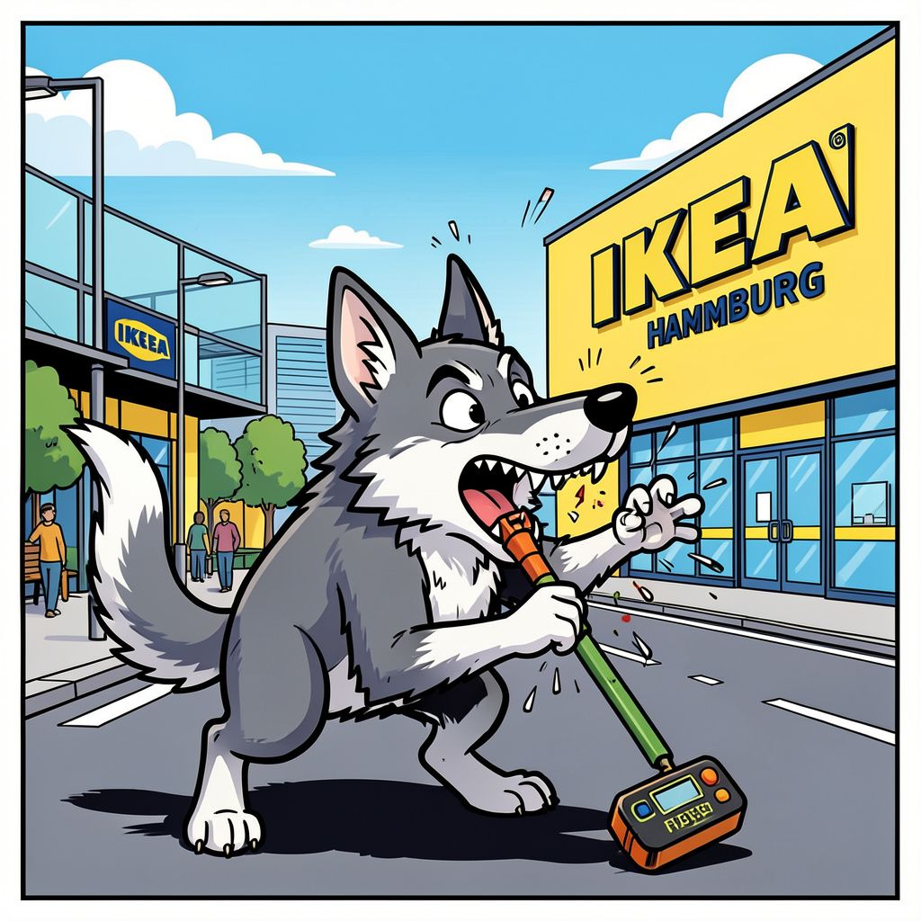 Hamburg laat wolf vrij na eerste bijtincident in 28 jaar