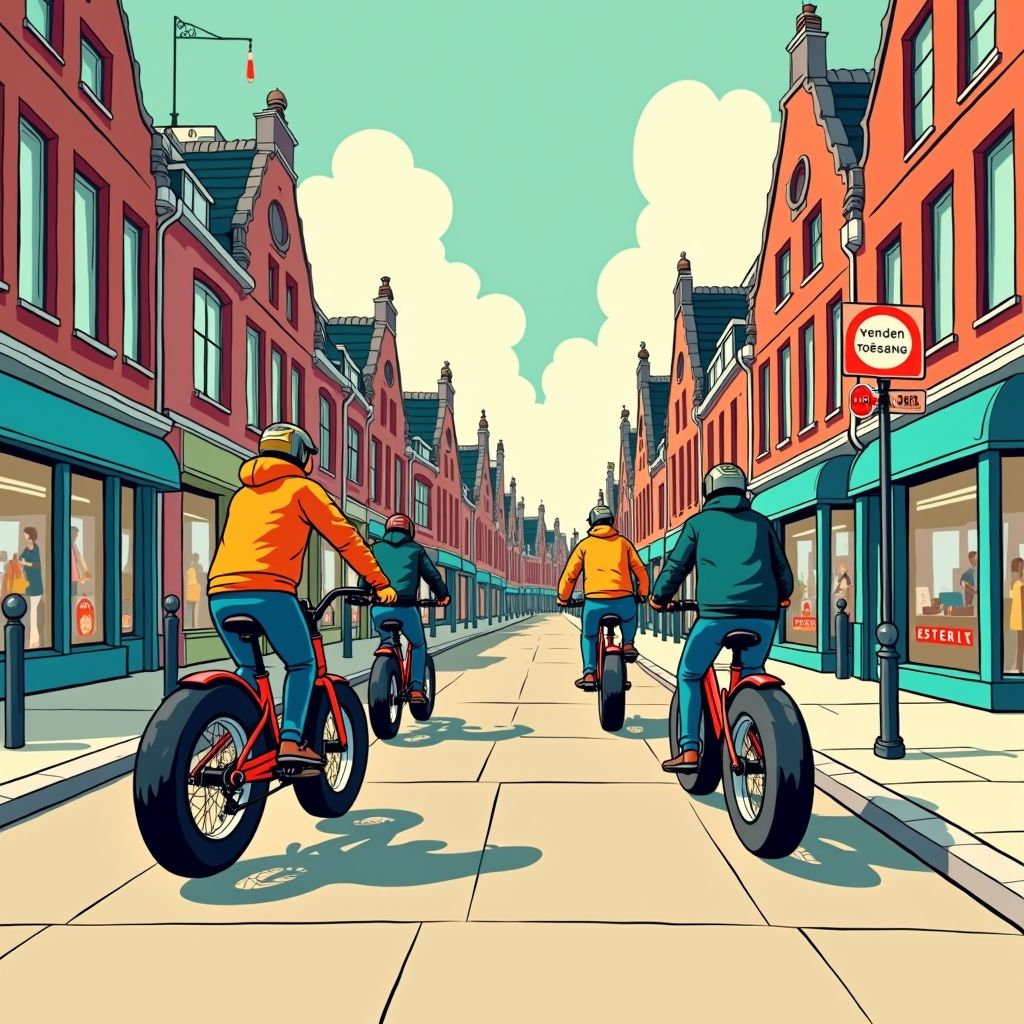 Enschede slaat de hamer: fatbikes krijgen vanaf deze week de bons in de binnenstad