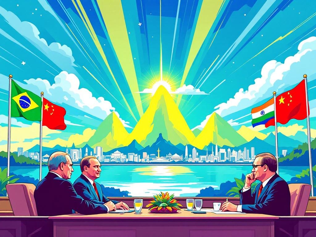 BRICS-top in Rio: Mondiale Machtsverschuiving zonder Putin en Xi