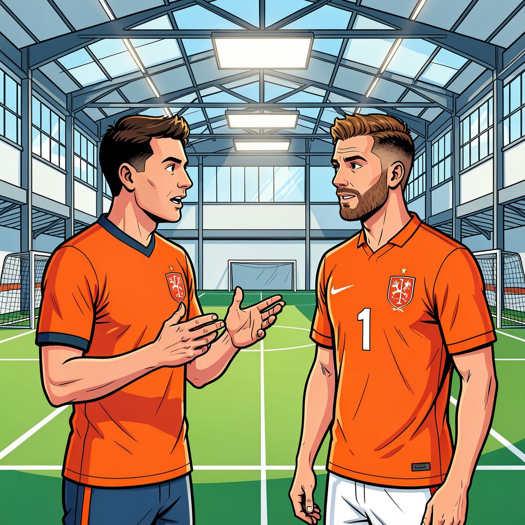 Nieuwe bondscoach Xavi praat met Virgil van Dijk over zijn toekomst bij Oranje.