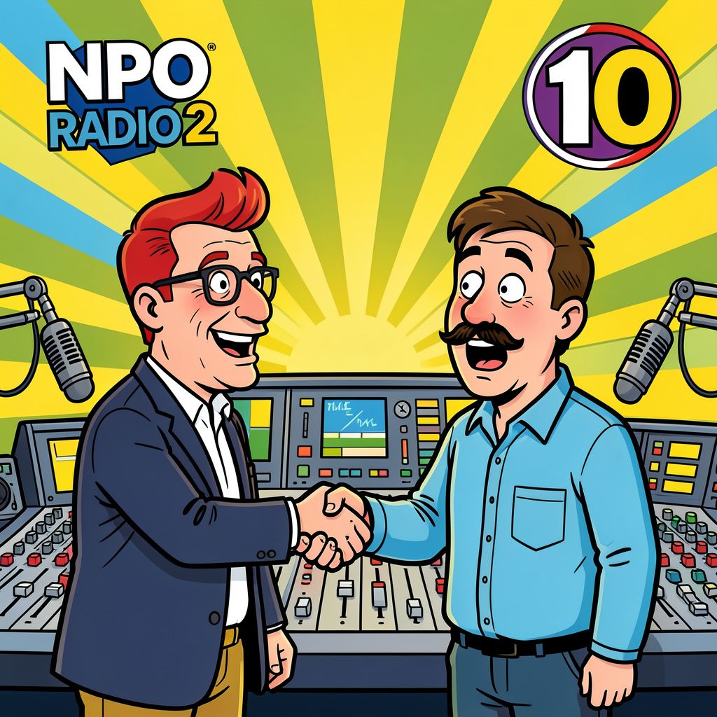 radio 2 verliest zijn ochtendkoningen: roodbeen en kijk in de vegte stappen over naar radio 10