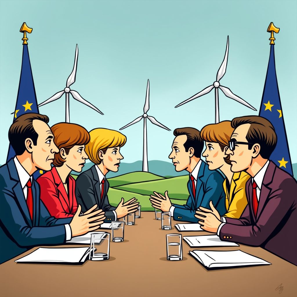 Zes Europese leiders vragen Brussel om klimaatbeleid te versoepelen vanwege economische zorgen