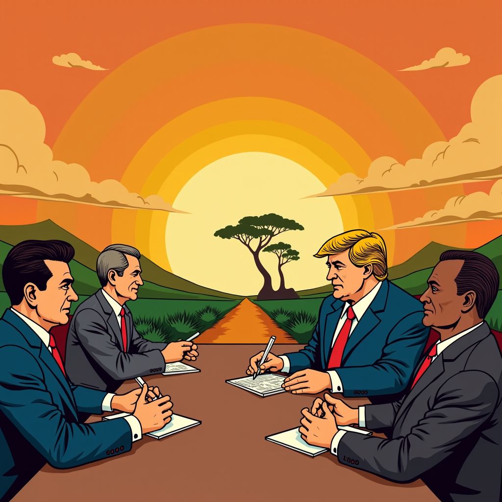 Trump ruilt hiv-medicijnen voor mijnbouwrechten in Afrika