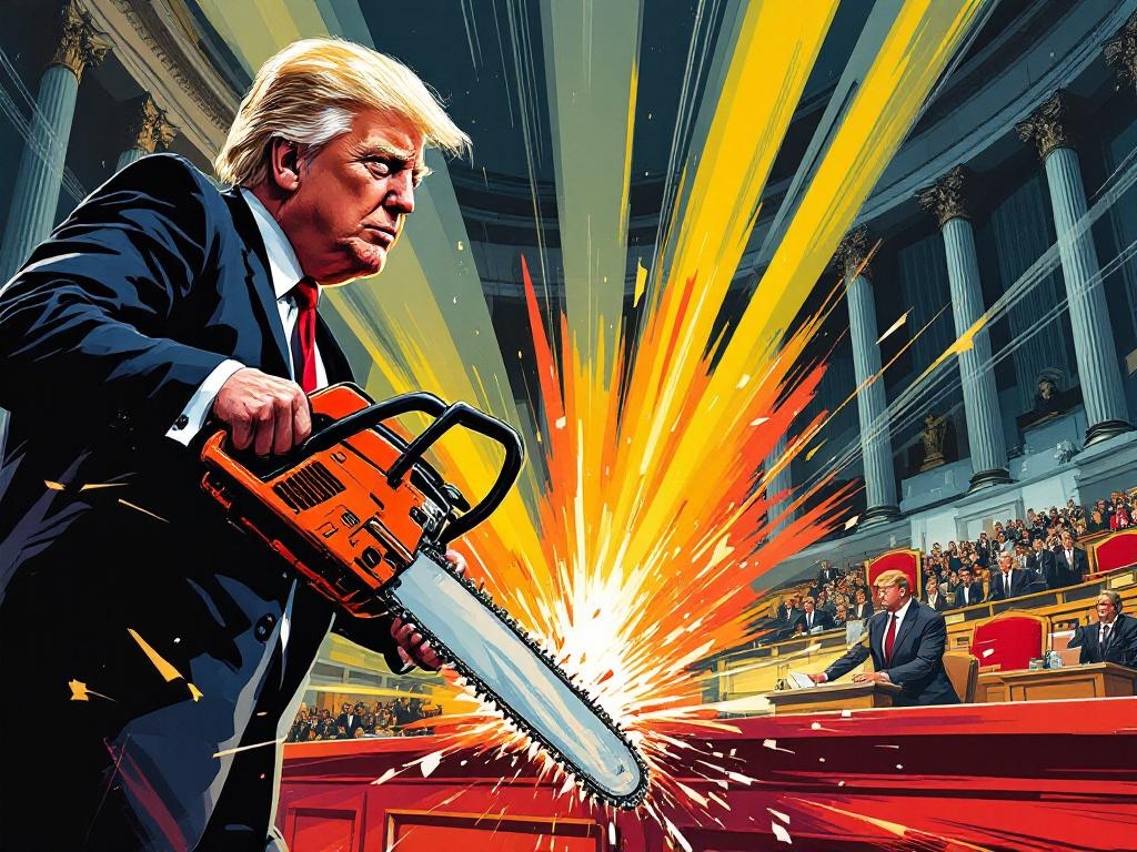 Milei's kettingzaag snijdt door het Argentijnse parlement met verrassende overwinning