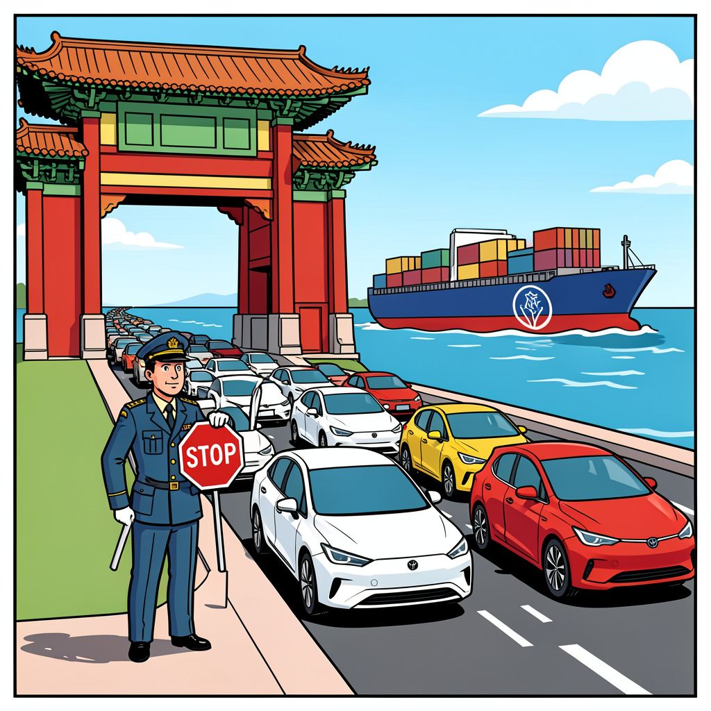 Europa zet vanaf december de rem op de import van Chinese hybride auto's.
