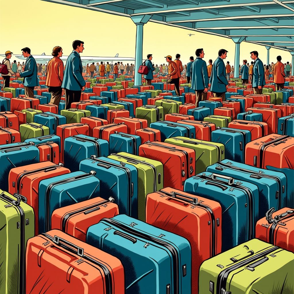 Schiphol kampt nog altijd met honderden achtergebleven koffers na winterchaos