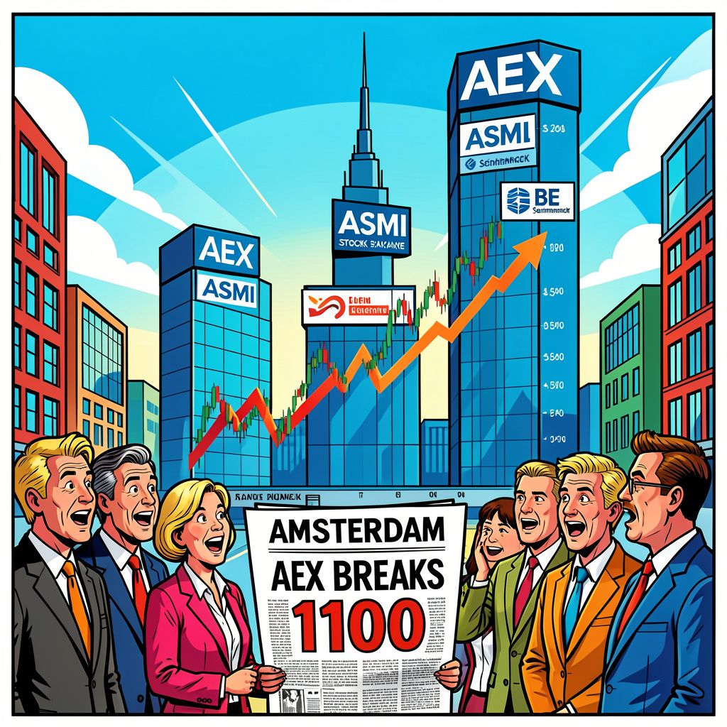 de aex breekt door de 1100 punten – en dit is waarom iedereen nu kijkt naar amsterdam