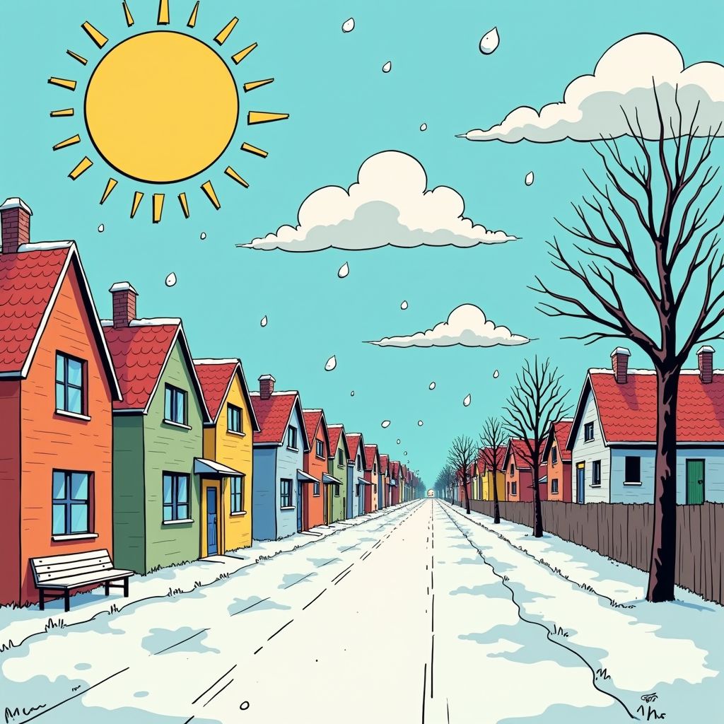 Nederland wacht een weersomslag met hagel en natte sneeuw na warme lentedagen