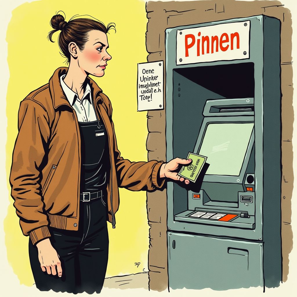 Tbs'er Anne Dijkstra ontsnapt tijdens werkzaamheden en pint nog geld in Hoogezand