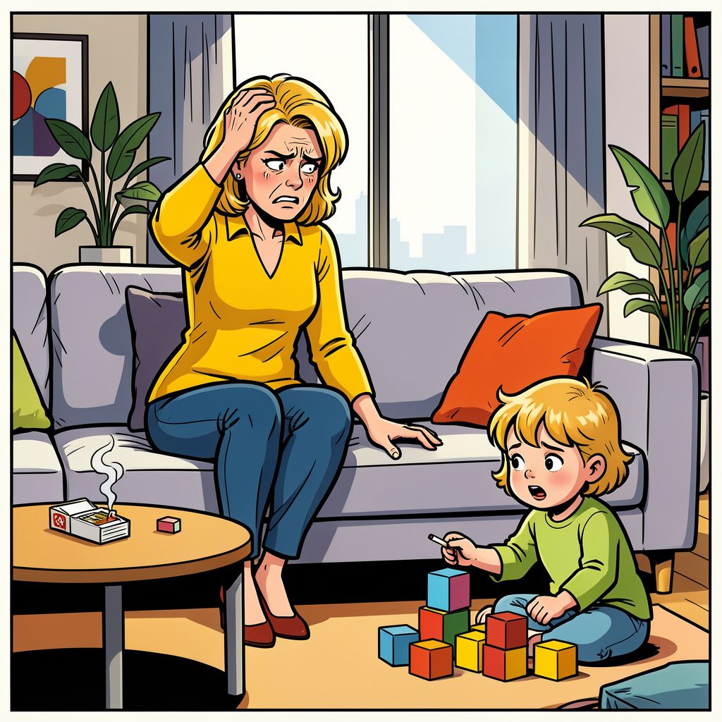 Monica Geuze stopt met roken voor haar dochter maar heeft het loodzwaar.