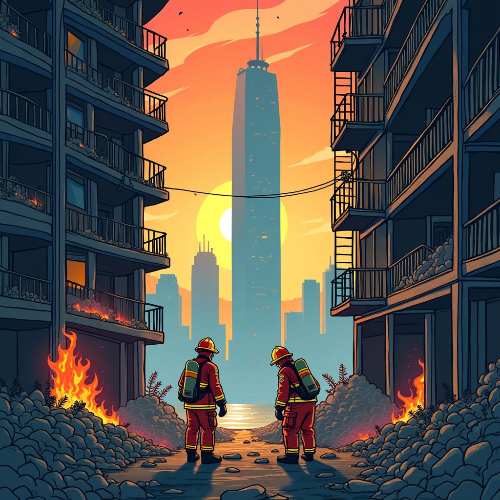 Reddingswerkers vinden nog eens 18 lichamen in uitgebrande torens Hongkong