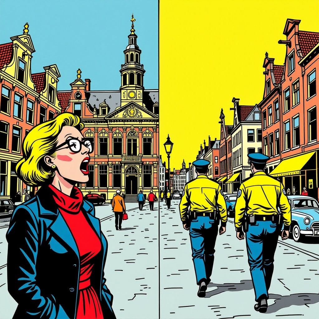 Burgemeester Dijksma wordt beschreeuwd bij stadhuis terwijl Utrecht al maanden wegkijkt van straatterreur