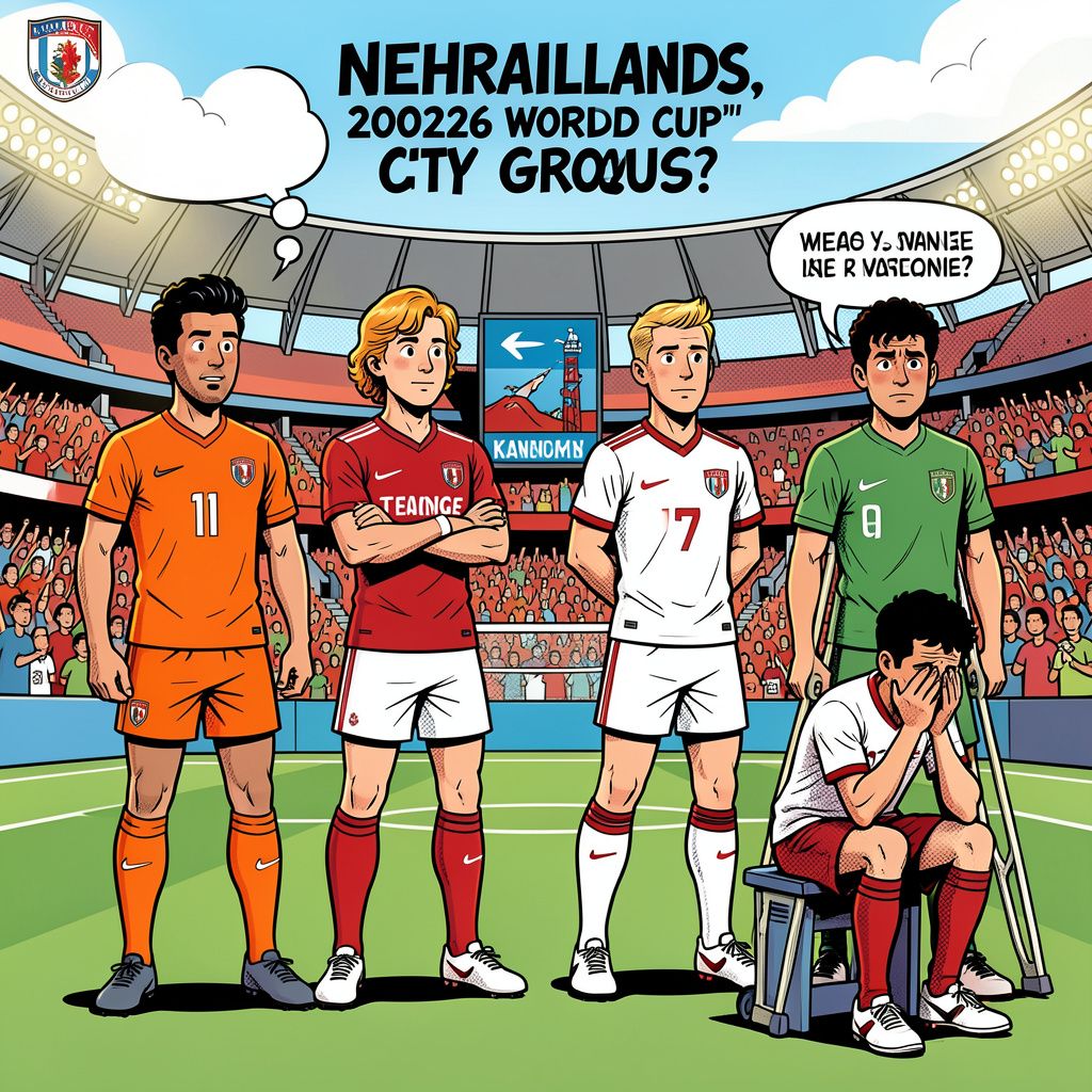 Oranje treft Japan, Tunesië en Zweden in groep F van het WK 2026 in Noord-Amerika