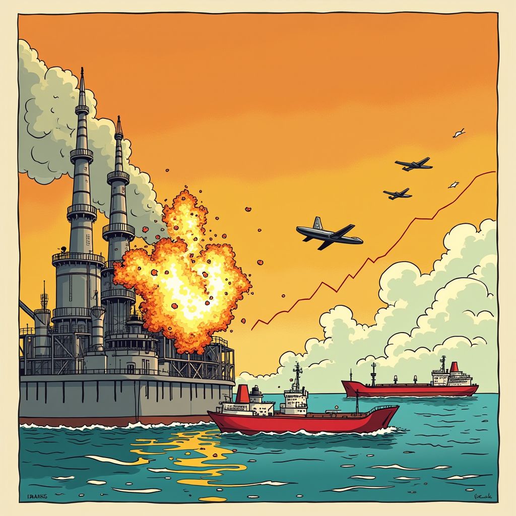 Gasprijs schiet omhoog na Iraanse droneaanvallen op Qatar's grootste LNG-faciliteit