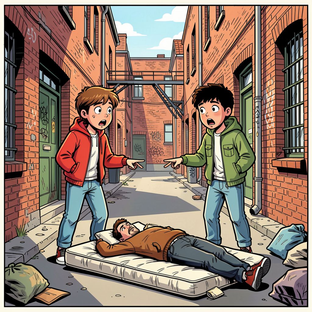 Rotterdamse kinderen vinden een dode man die ze een dag eerder al zagen liggen