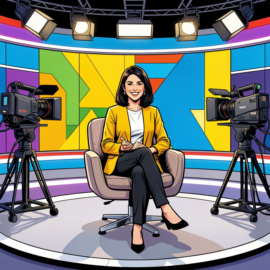 Hila Noorzai neemt de talkshowstoel van Eva Jinek tijdelijk over op NPO 1.
