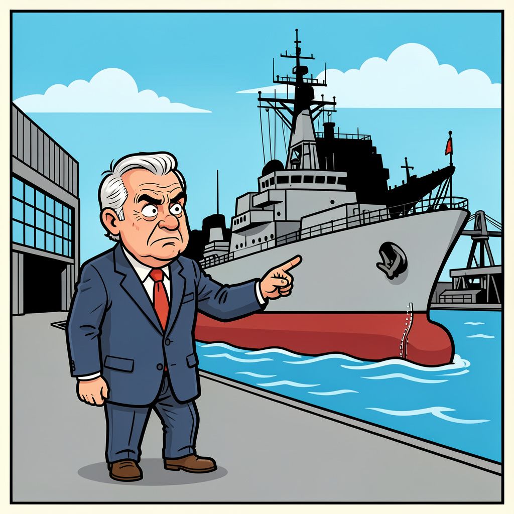 Belgische minister Theo Francken dreigt de miljardendeal met scheepsbouwer Damen te verscheuren.