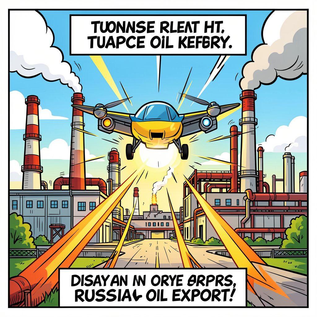 Oekraïense drones raken strategische olieraffinaderij en kosten Rusland miljarden