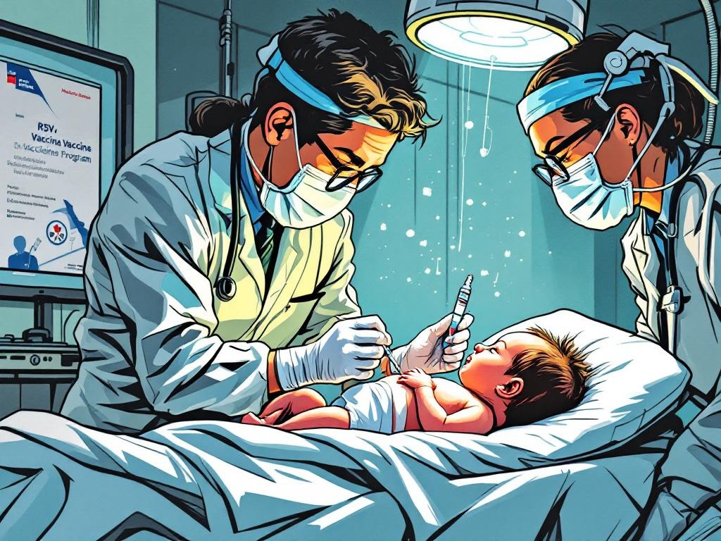 Beschermende Prik Redt Baby's: RS-Virus Vaccinatie Breekt Door