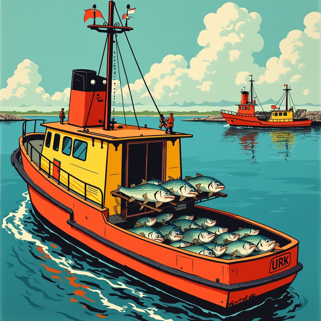 Politie vindt duizenden kilo's illegale vis verstopt in geheime ruimtes van Urker visserschepen