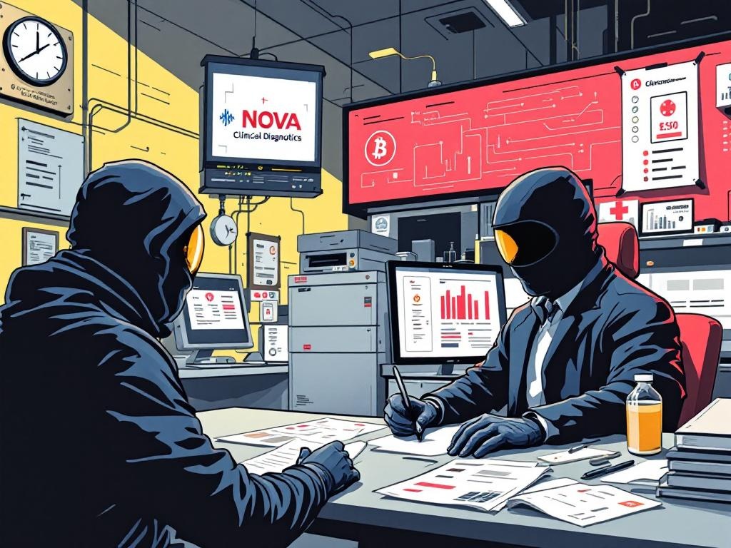 Medische Gegevens te Koop: Hackers Chanteren Nederlands Laboratorium met Miljoeneneis