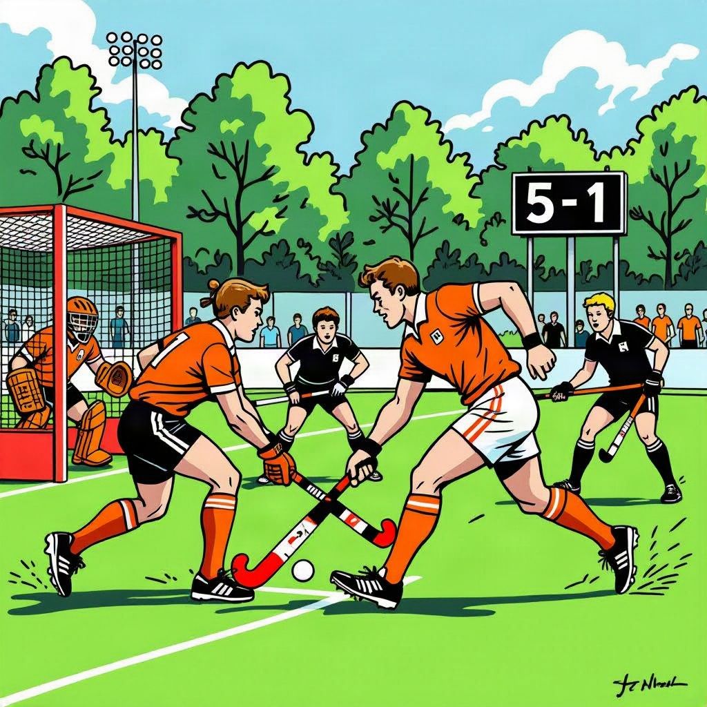 De Nederlandse hockeymannen poetsen een valse start weg en vermorzelen Nieuw-Zeeland op het WK.