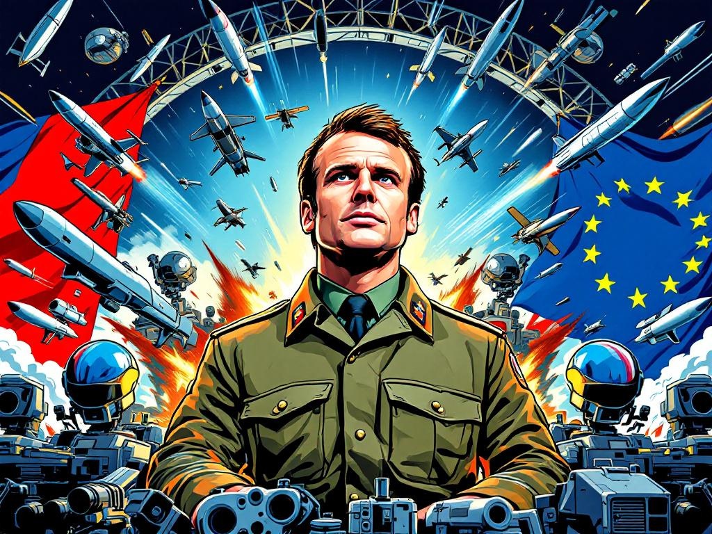 Macron's Alarmerend Defensieplan: Europa op Oorlogsvoet