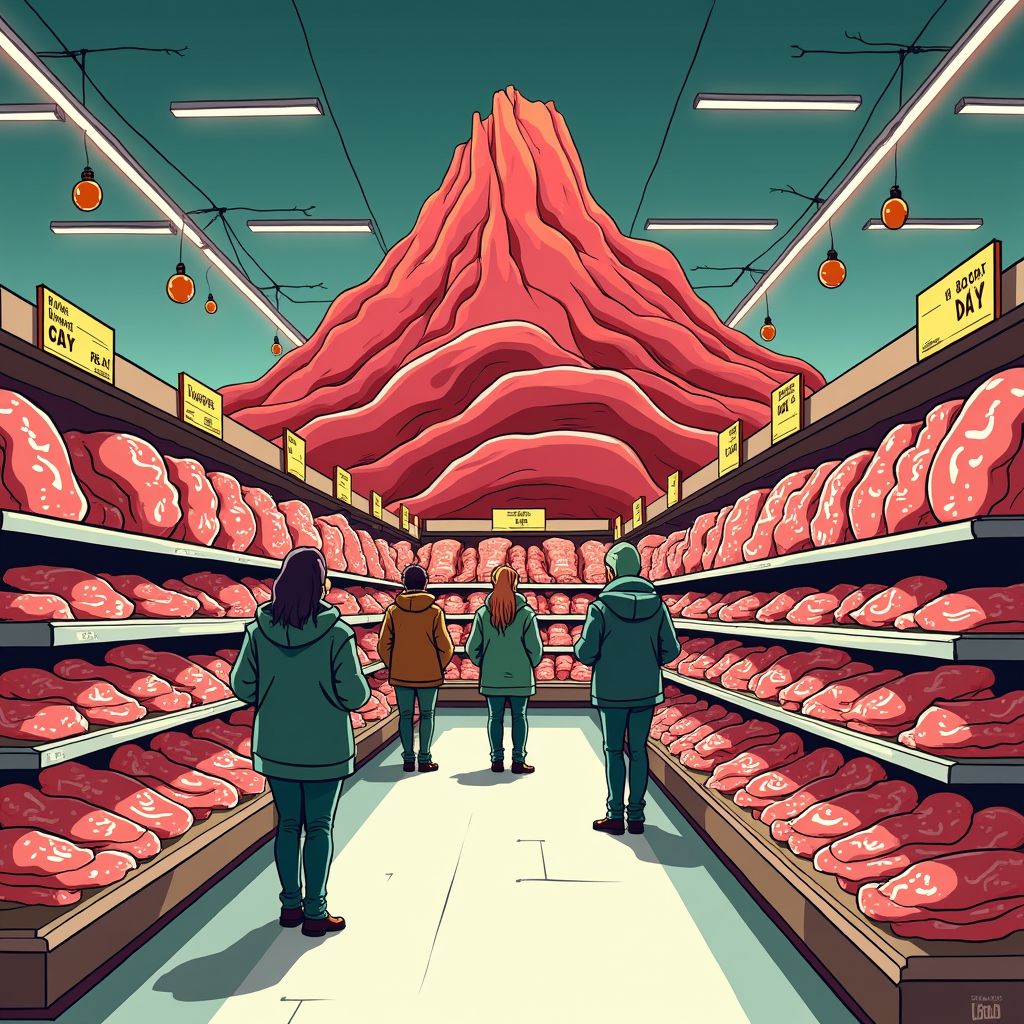 Nederlandse supermarkten breken alle records met 822 vleesaanbiedingen voor kerst