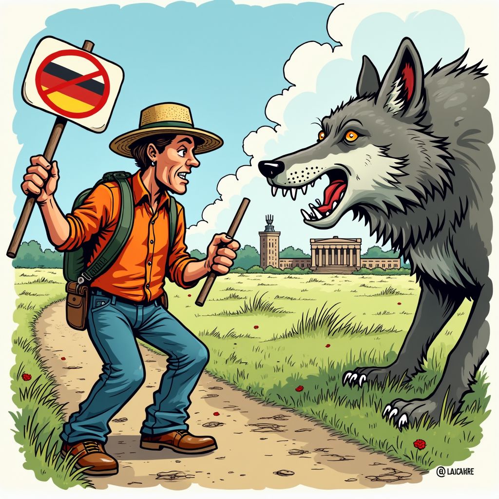 Nederlandse boeren willen Duitse wolvenjacht overnemen terwijl Tweede Kamer afschot blijft weigeren