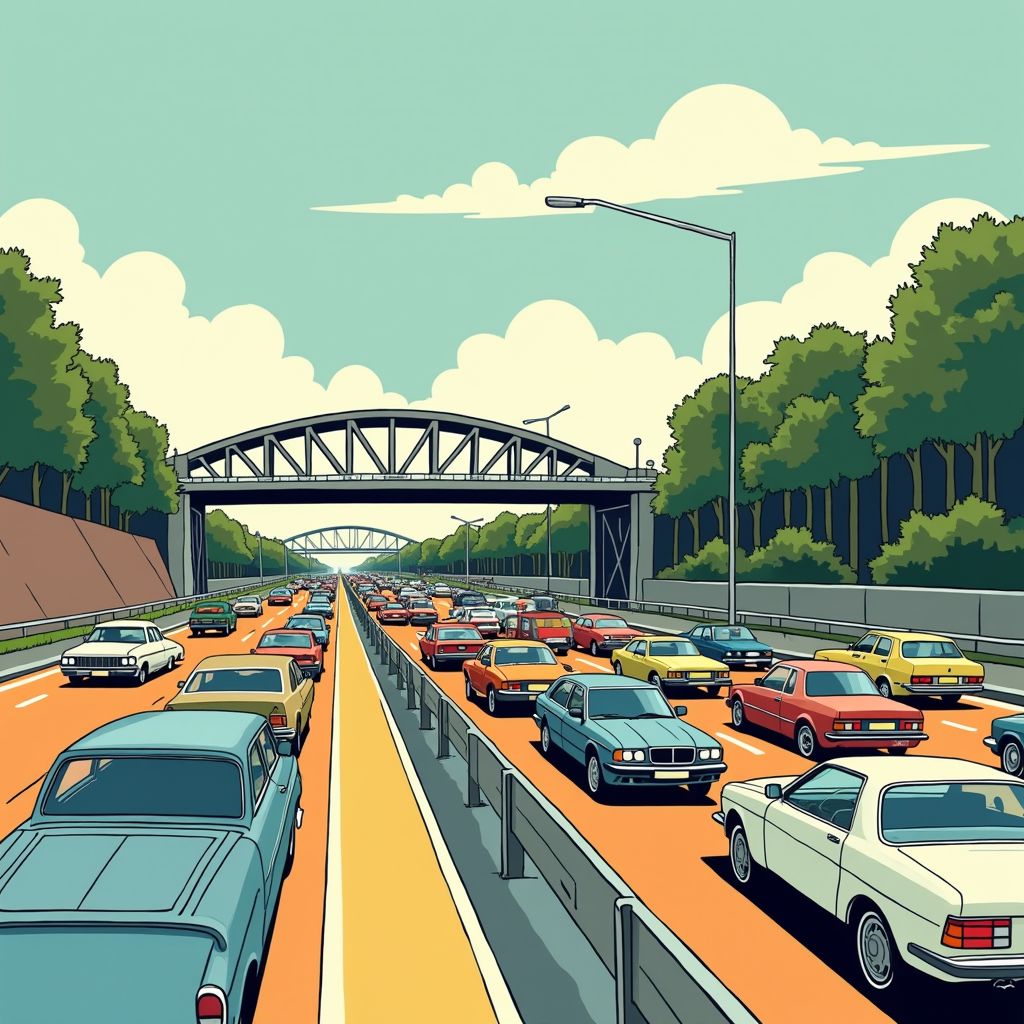 Kruiswaterbrug bij Bolsward legt A7 volledig plat door mysterieuze technische storing