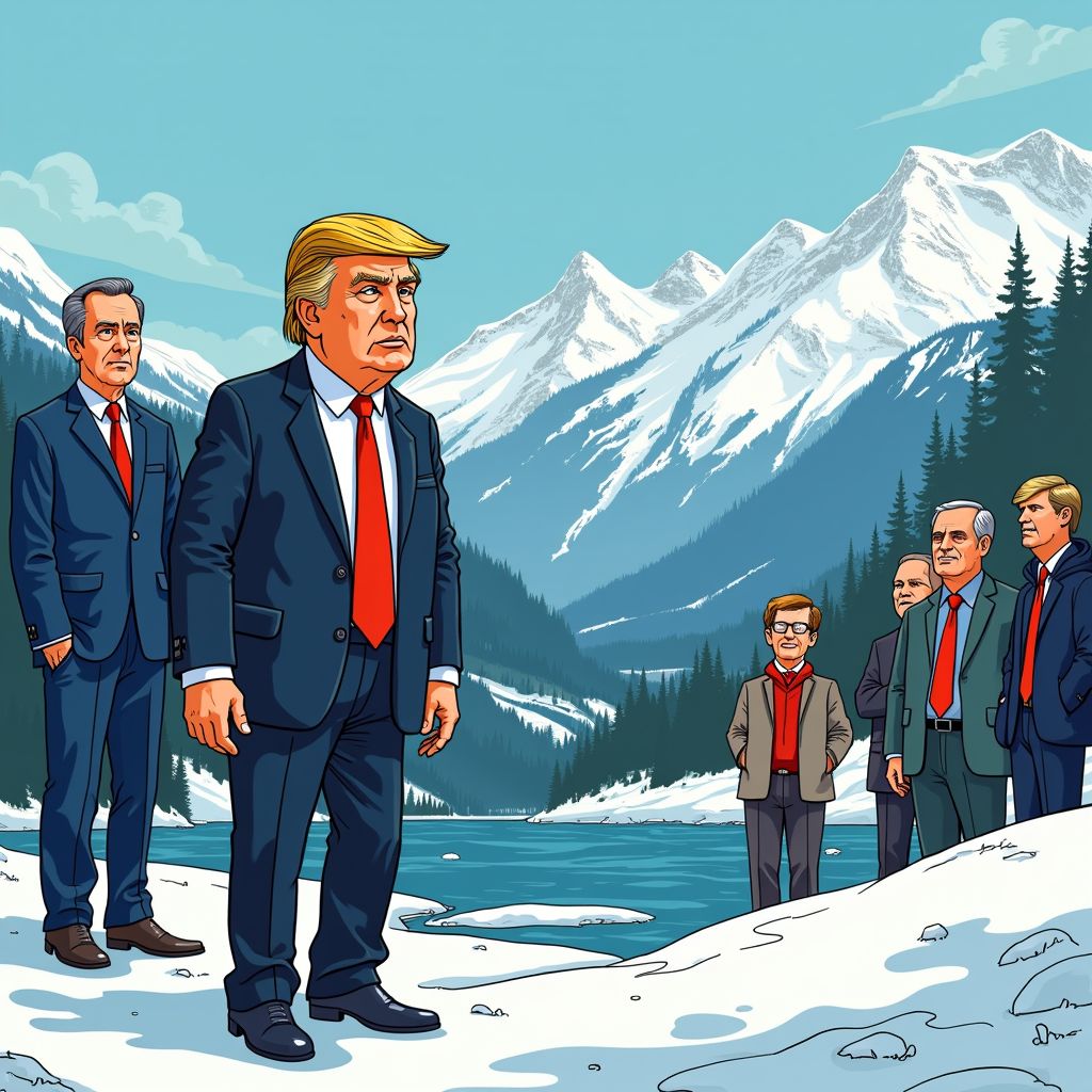 Trump brengt grootste Amerikaanse delegatie ooit naar Davos terwijl 2026 uitgeroepen wordt tot jaar van het water