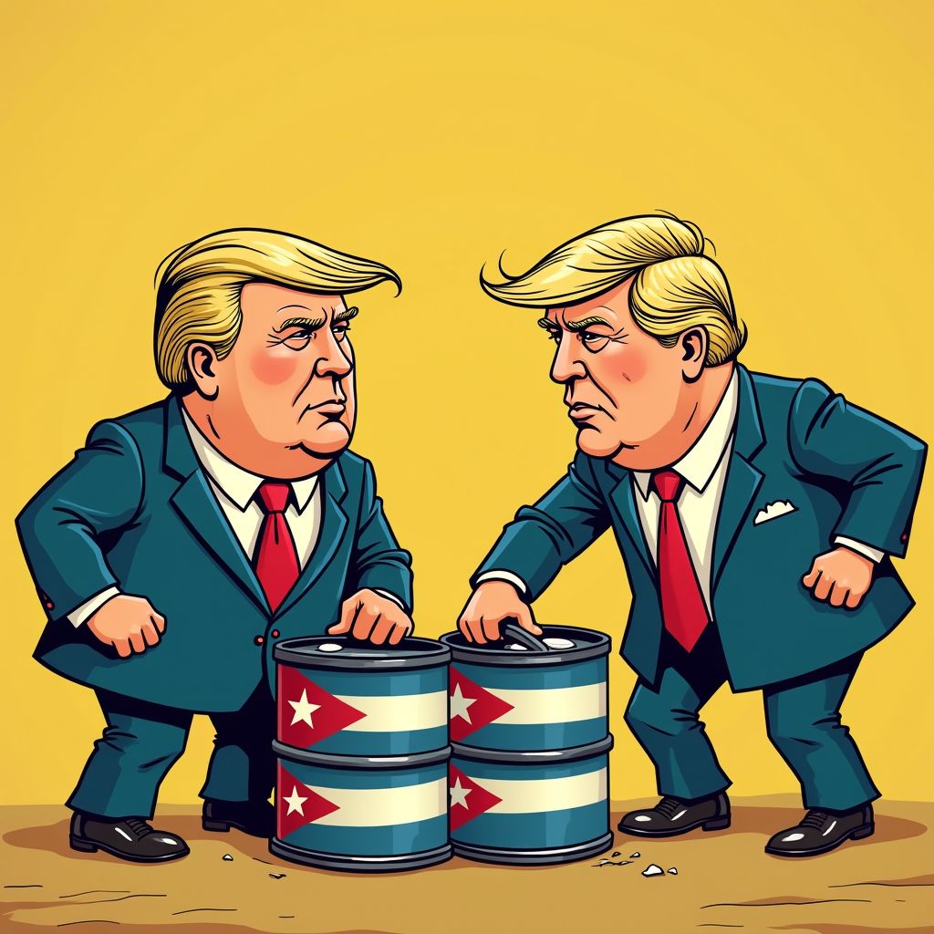 Trump kapt Venezolaanse olie naar Cuba af en eist onmiddellijke deal