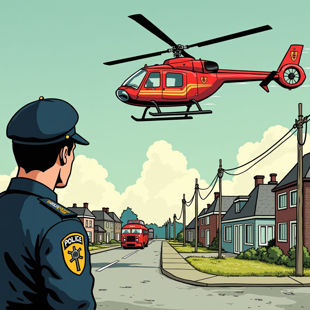 Schoten vallen op Bilderdijklaan in Waddinxveen, traumaheli ingezet