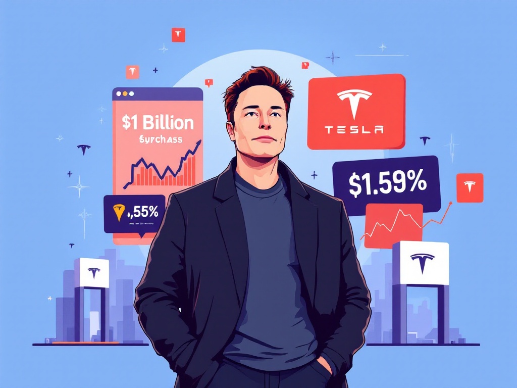 Miljardenaankoop: Musk's Vertrouwenssignaal Doet Tesla-Aandelen Pieken