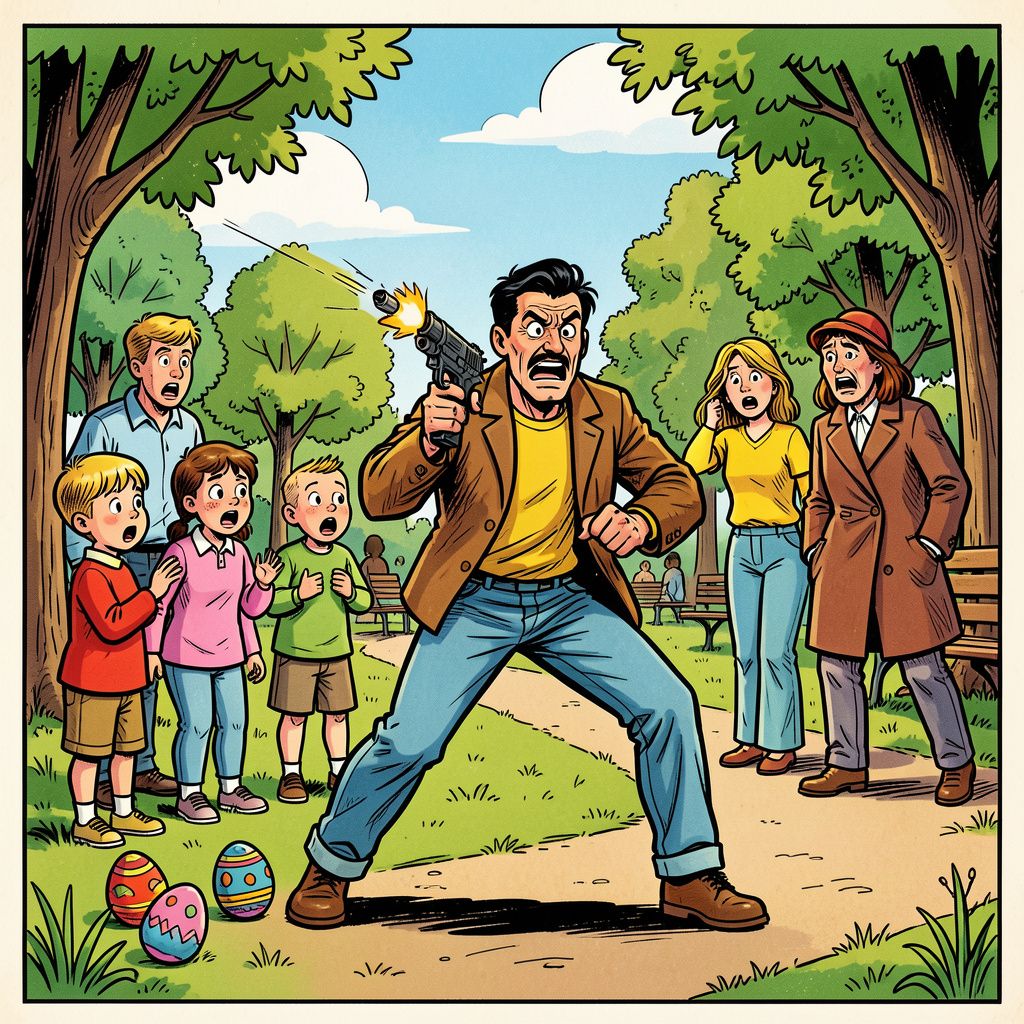 Paaseierenzoeker schiet per ongeluk met gevonden gaspistool in Utrechts park