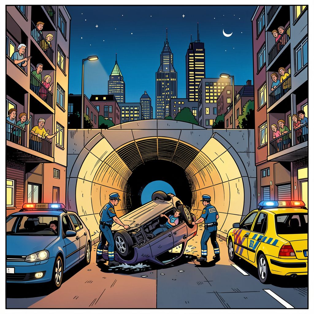 Straatraces in Den Haag escaleren tot ernstig ongeval met vier gewonden