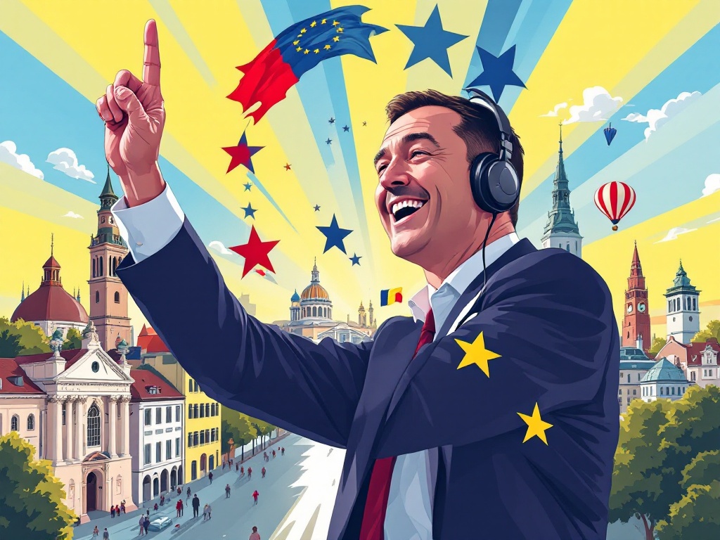 Pro-EU Nicusor Dan Troeft Trumpfan in Roemeense Presidentsrace af